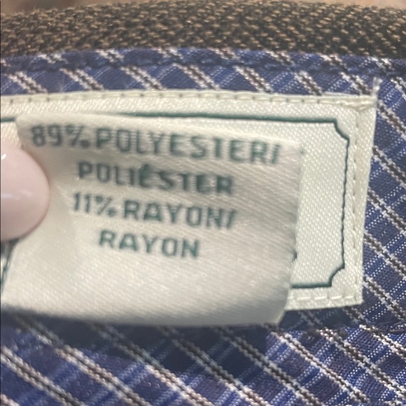 Southern Pines Dress Pants in Dark Brown / black micro herringbone - Picture 6 of 6